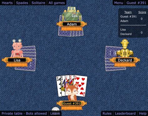 <b>Euchre</b> is a 4 player "trick taking" game. . Free euchre online